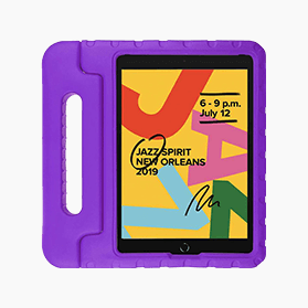   Étui pour tablette iPad Kids Purple pour iPad 2019/2020/Air 3 (10,2 &amp; 10,5 pouces)      