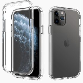 iPhone 11 Pro verre trempé &amp; coque transparente