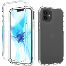 iPhone 12 verre trempé &amp; coque transparent