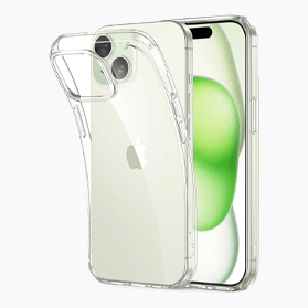 iPhone Anti Burst Case Transparent 15