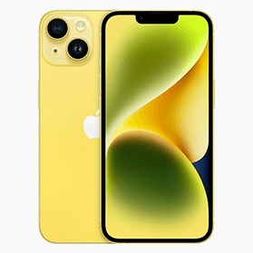 iPhone 14 plus jaune 128Go E-SIM     